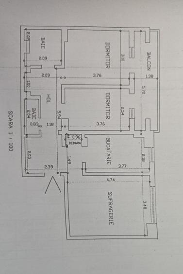 3 camere-Centru- Gara- 72 mp- etaj 6- 167000 euro - 8