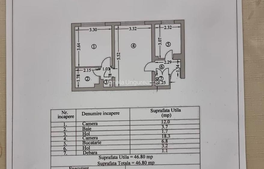 Dacia I 2 Camere I Semidecomandat I Necesită renovare