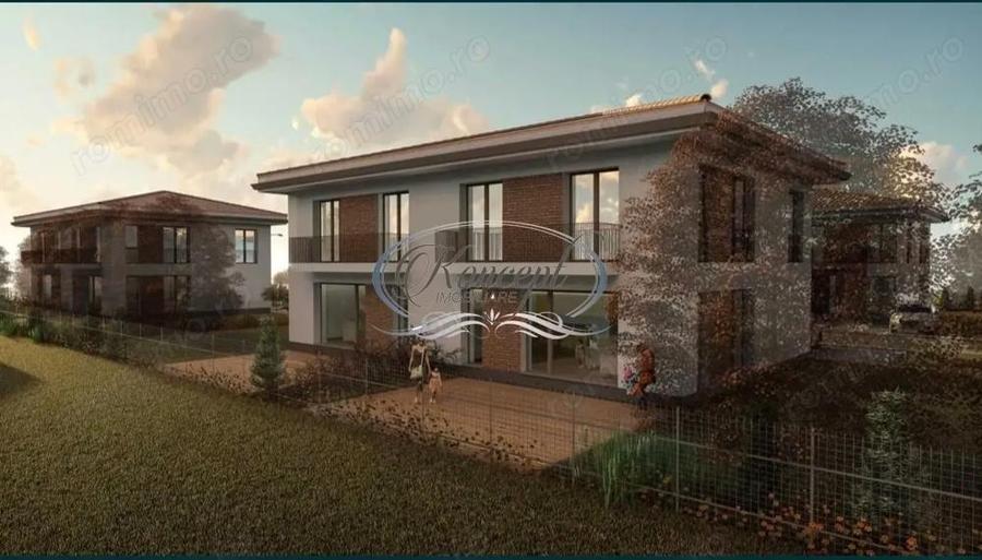Duplex in ansamblu rezidential inchis, Chinteni - 4