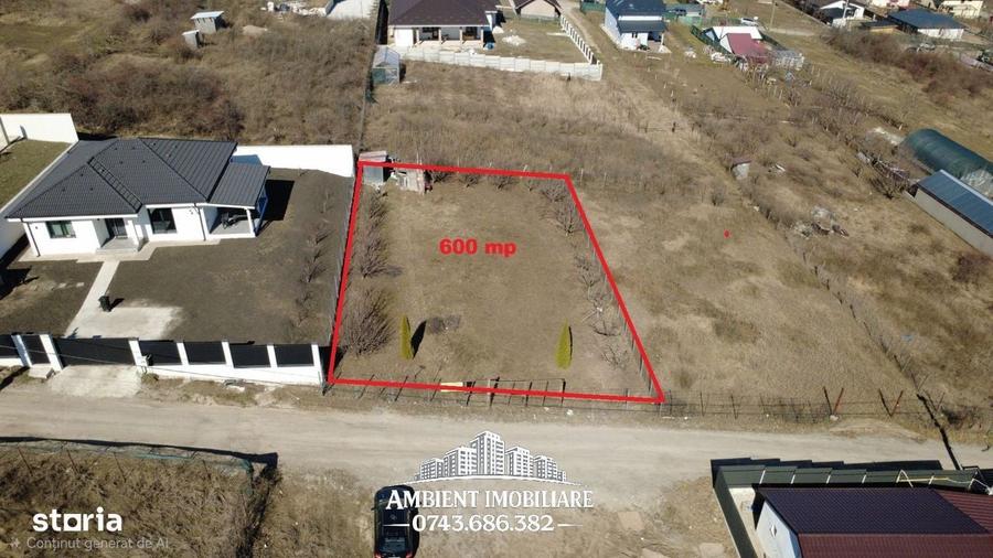Teren intravilan 600 mp + PROIECT, VASLUI - zona FILATURII, str. Aurel - 7