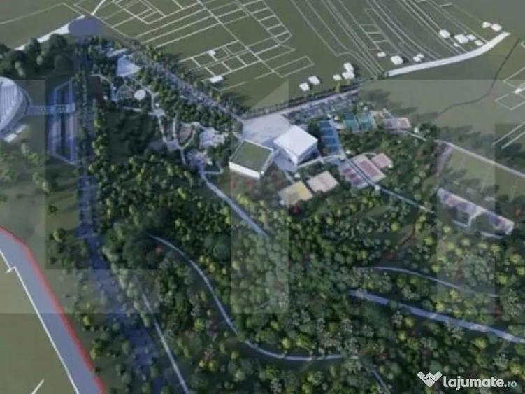 Teren intravilan, 1200 mp, Puz in lucru, zona Borhanci - 1