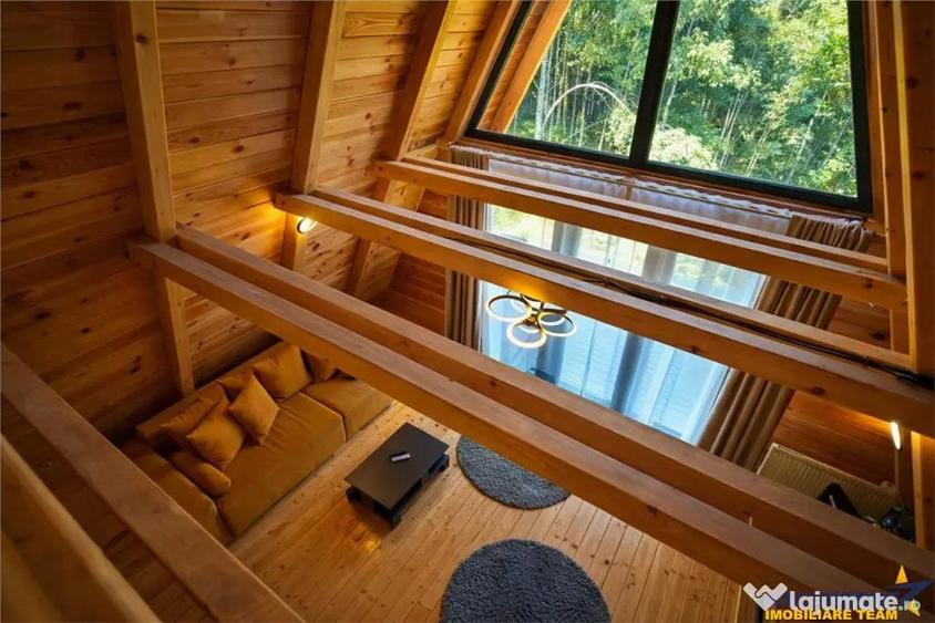 In incantare peisagistica,rafinata cabana, echipata,Moieciu, - 1