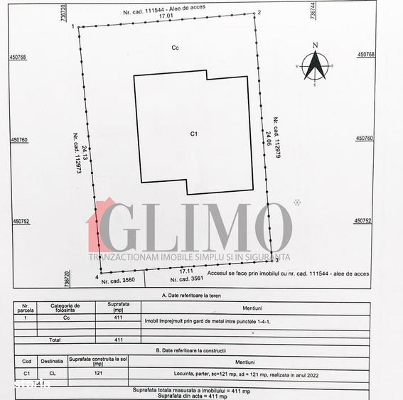 Casa noua 121mp, teren411mp, moderna, utilata si mobilata, Vanatori-GL - 7