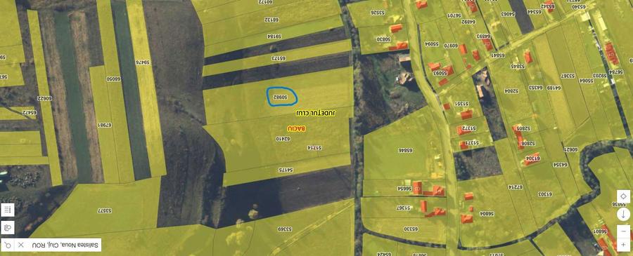 Teren extravilan 9000 mp Corusu, Baciu, drum, ideal investitie - 1