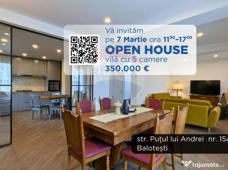 Vila noua de Vanzare in Balote?ti Ultrafinisata 5 Ca... - 15