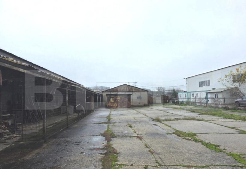 Teren 2.412 mp, hala 600 mp front 32.5 m, zona Centura - 4