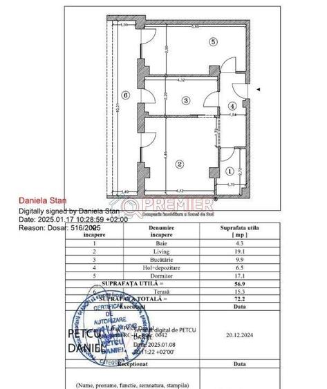 Avans 6500 euro - 2 camere - Gata de mutat - Delta - 2