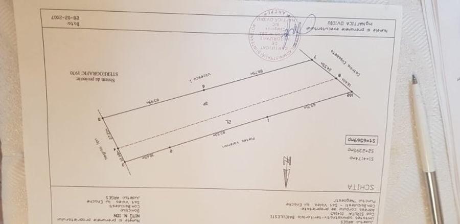 Teren Construcții intravilan de 8532 mp, în Valea lui Enache