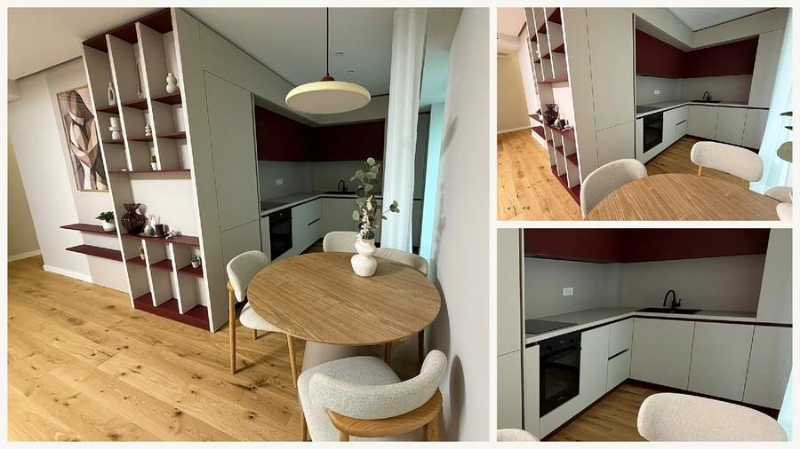 Apartament cu 3 camere, mobilat în Unirii
