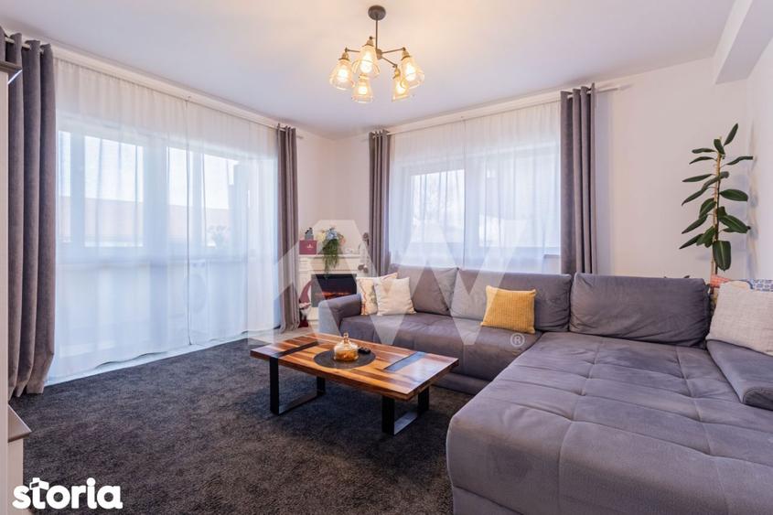 Apartament cu 3 camere decomandat în Sânpetru