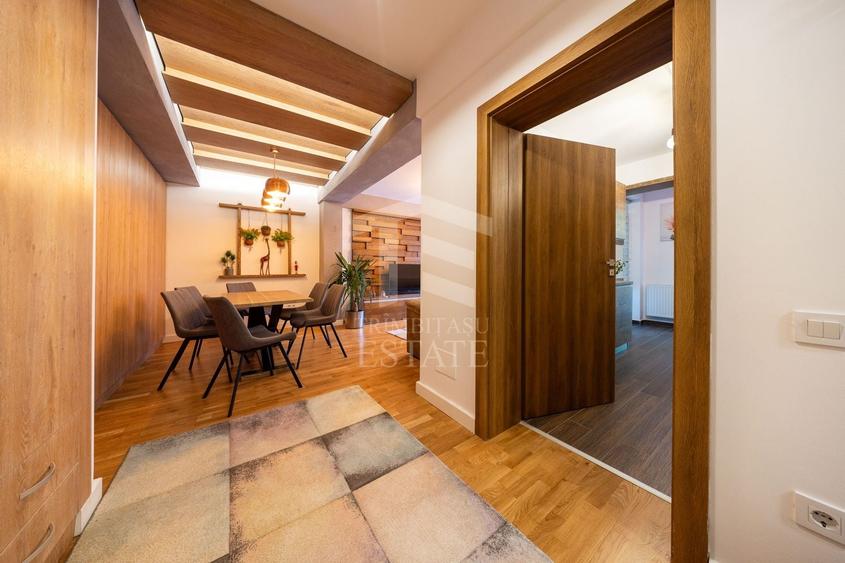 Apartament cu 2 camere semidecomandat, mobilat în Tractorul