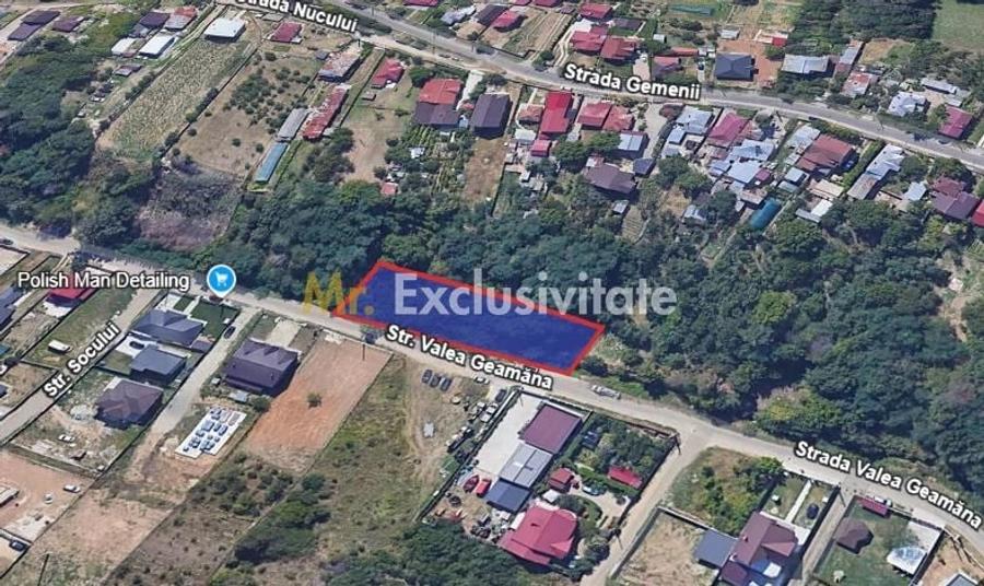Teren de 1526 mp, în Geamăna