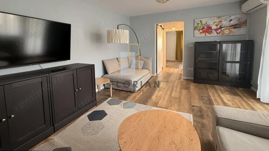 Apartament cu 3 camere semidecomandat, mobilat în Gheorghe Lazăr