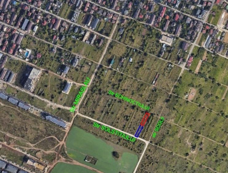 Teren Construcții intravilan de 1014 mp, în Central