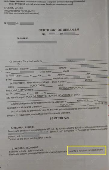 Teren de 500 mp, în Central