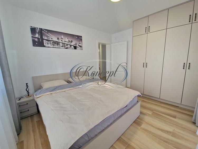 Apartament cu 4 camere semidecomandat, mobilat în Borhanci