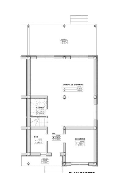 Duplex cu 4 camere cu Canalizare în Moșnița Veche