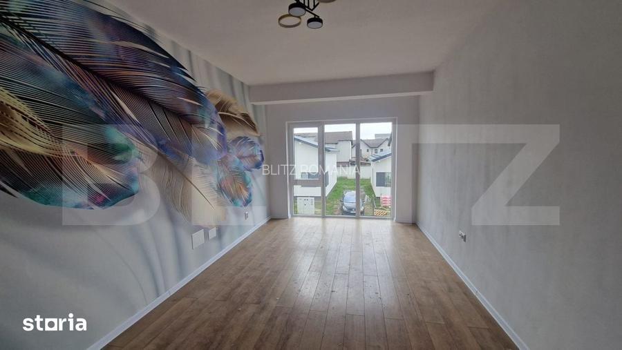 Duplex nou , Sanpetru 105 mp utili, 300 mp teren cu tva inclus INTABUL
