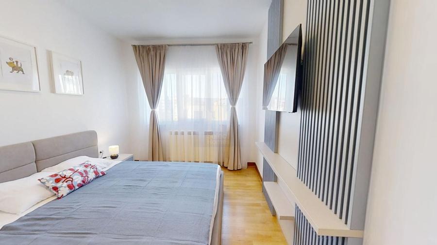 Apartament cu 2 camere semidecomandat, mobilat în Arcul de Triumf