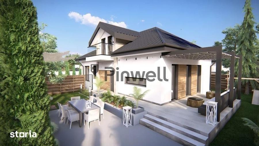 Casa premium P+M intr-un ansamblu exclusivist din Tunari | 5 camere | - 5