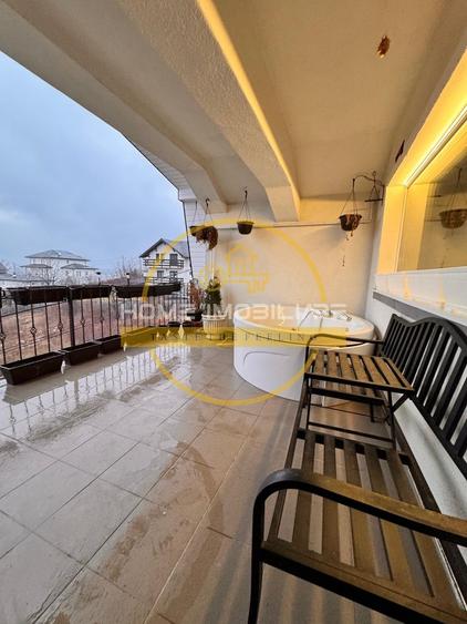 Penthouse cu 4 camere decomandat, mobilat în Copou