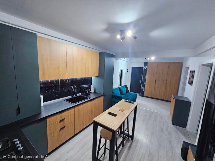 Apartament cu 2 camere semidecomandat, mobilat în Rahova