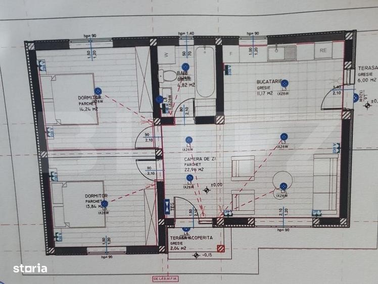 Casă cu 3 camere cu Teren 350 Mp în Horpaz