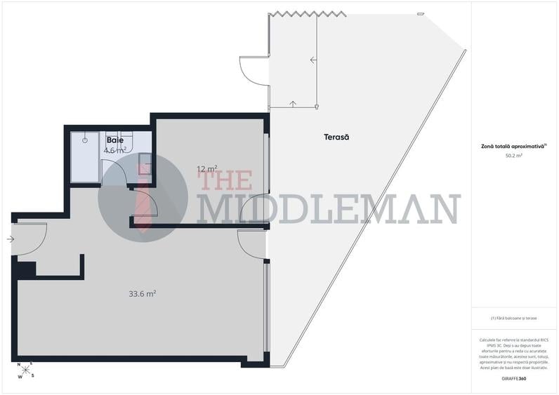 Apartament cu 2 camere în Floreasca