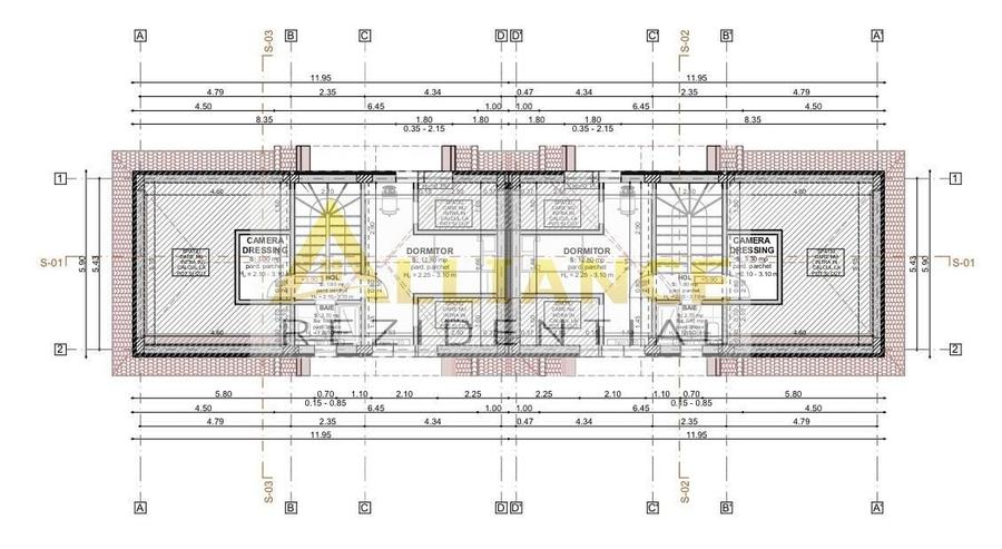Vila P+1+M | 5 camere - 4 bai | Primarie Popesti - 5