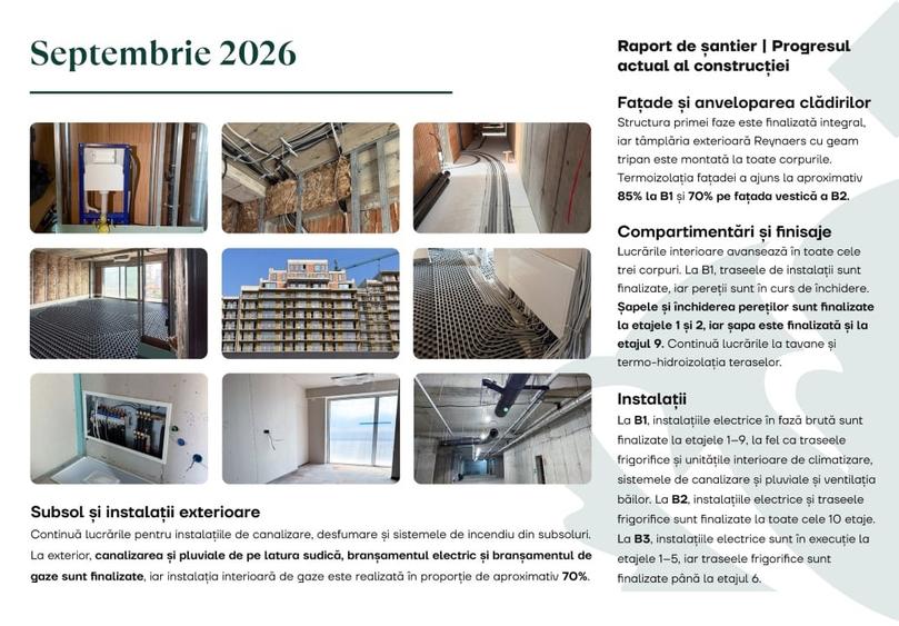 Apartament cu 3 camere semidecomandat în Central