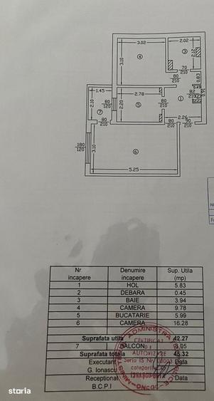 Apartament cu 2 camere decomandat în Podul de Fier