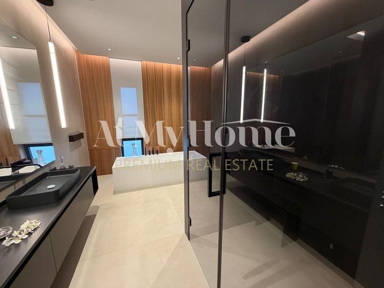 Penthouse cu 5 camere decomandat, mobilat în Băneasa