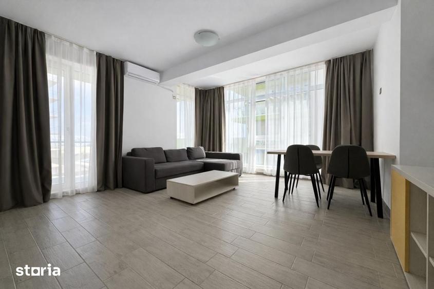 Apartament cu 3 camere, mobilat în Nord
