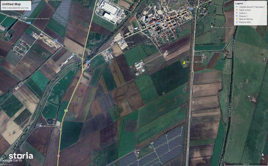 Teren de 660 mp, în Bod
