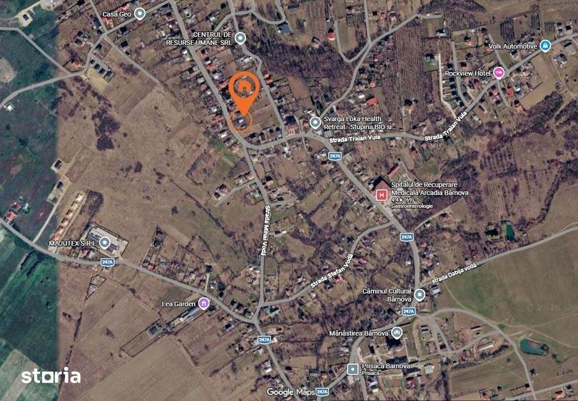 Casă cu 1 camere cu Teren 726 Mp în Bârnova