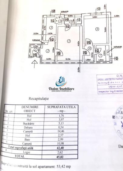 Apartament cu 2 camere semidecomandat în Dărmănești