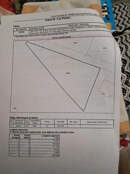 Teren de 684 mp, în Cătămărești