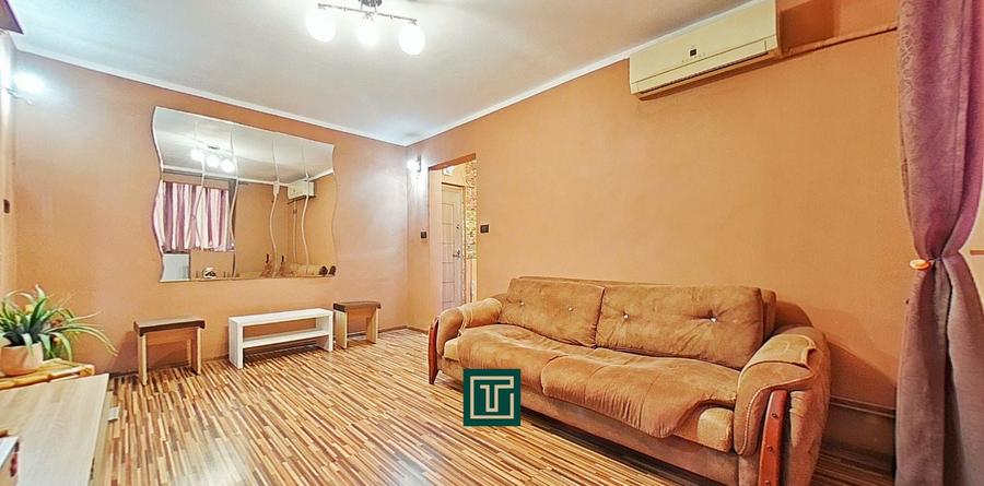 Apartament cu 2 camere semidecomandat, mobilat în Aurel Vlaicu