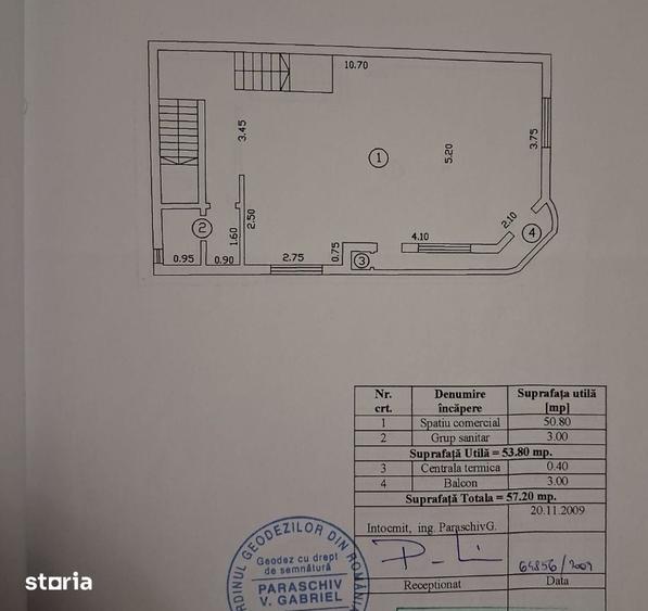 Apartament cu 2 camere în Km 4