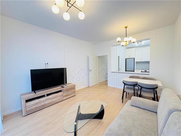 Apartament nou, complet mobilat si utilat, 2 camere, terasa - 2