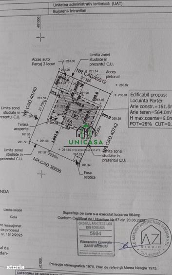 Casă cu 4 camere cu Teren 564 Mp în Bujoreni