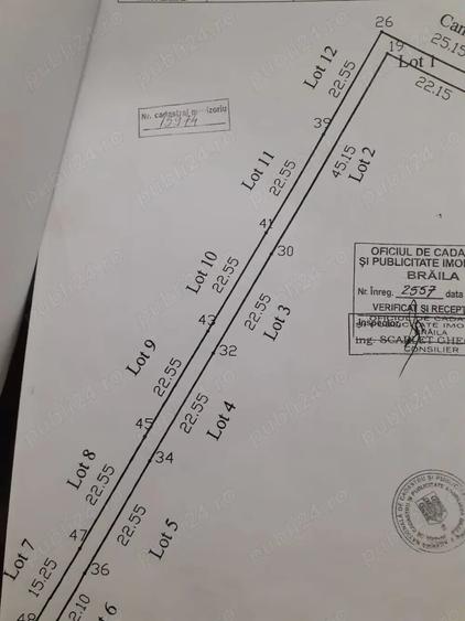 Teren de 500 mp, în Chercea