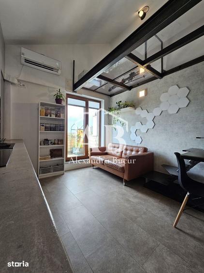 Apartament tip loft luminos cu vedere libera | metrou Laminorului - 1