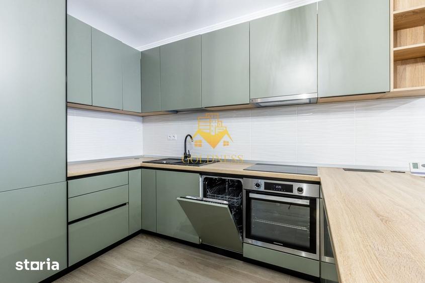 Apartament cu 2 camere semidecomandat, mobilat în Plopilor