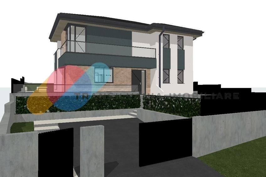 Casă individuală cu 5 camere cu Canalizare în Baciu