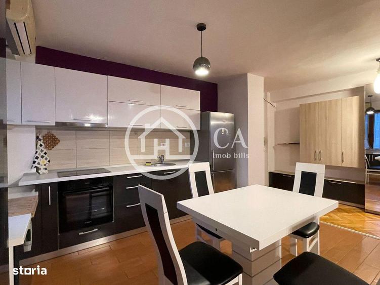 Apartament cu 3 camere decomandat în Nufărul