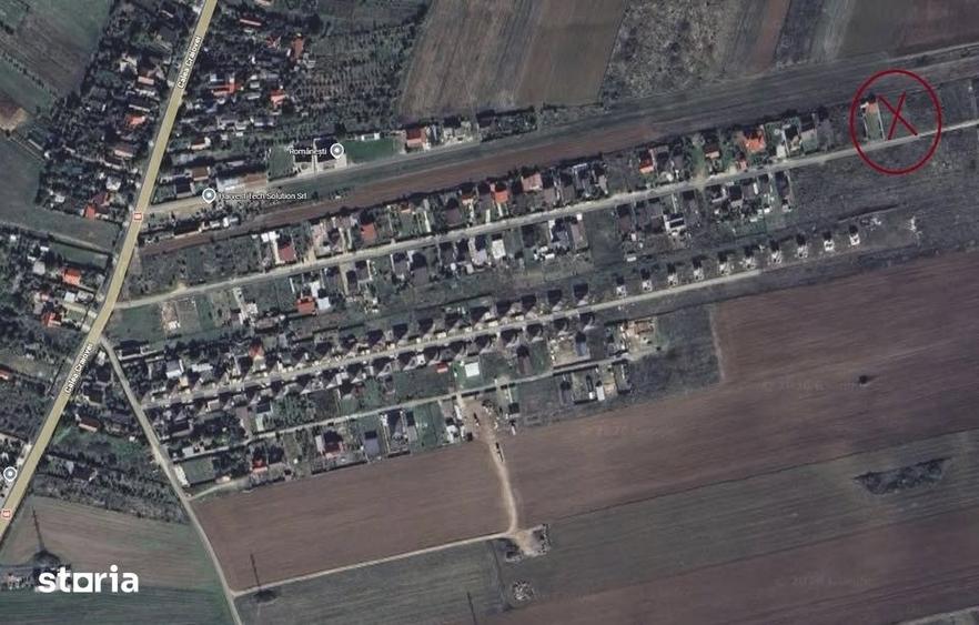 Teren intravilan 500 mp, Simnicul de Sus, utilitati la front - 1