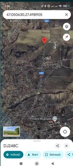 Teren de 6400 mp, în Mogoșești