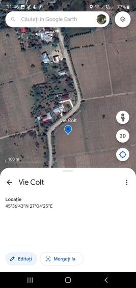 Spațiu comercial, în Valea Cotești