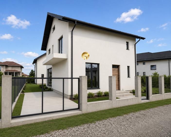 Casă individuală cu 5 camere cu Teren 240 Mp în Otopeni